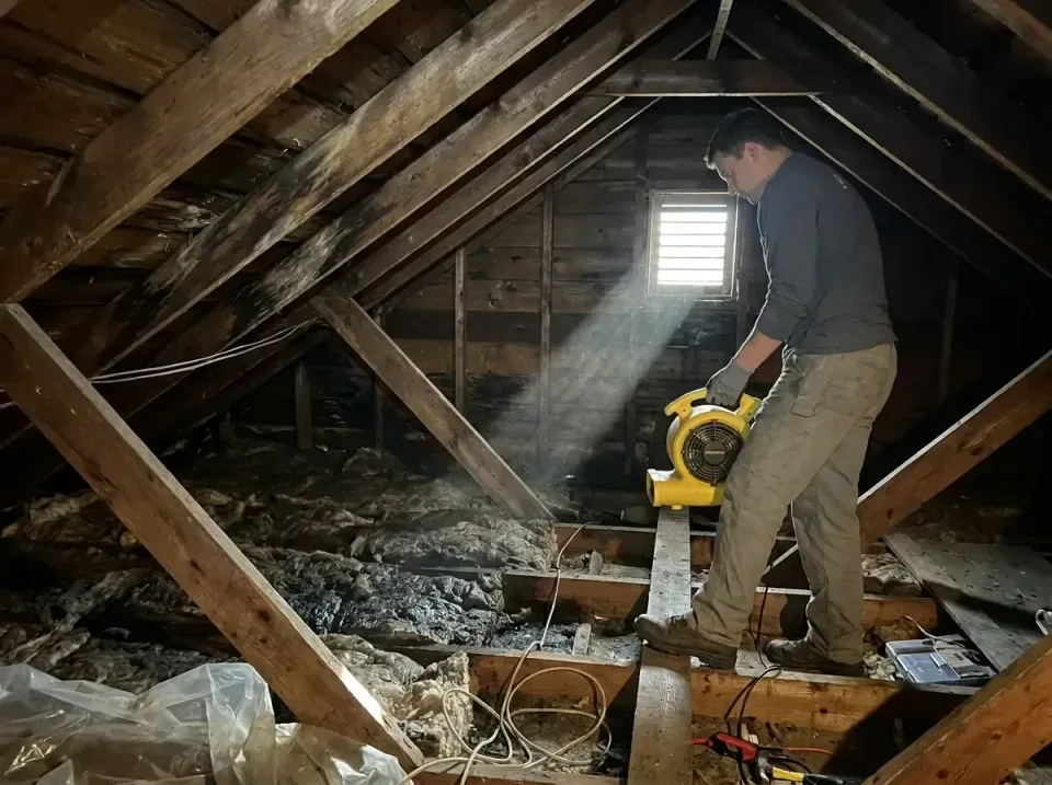 attic-water-damage-drying-proc-007 — frequently asked questions, Emergency Water Extraction & 24/7 Flood Response in Quitman…